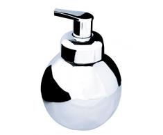 Grund Bowl Seifenspender 6x12x14 cm Chrom Accessoires, Keramik, 6 x 12 x 14 cm