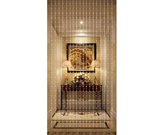 THY COLLECTIBLES Vorhang, Acrylperlen, Silberkugeln