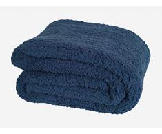 MI CASA Wohndecke für Kinder, 140 x 200 cm, Marineblau