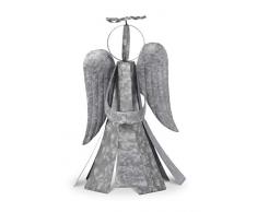 K&K Interiors 53111A-2 Teelichthalter aus Blech, 33 cm