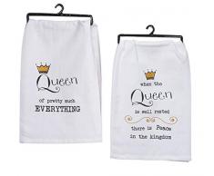 Kay Dee Designs Handtücher Queen Kingdom Humorous 2er Set