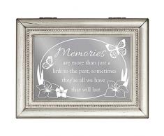Carson Home Accents Memories Spieluhr, silberfarben
