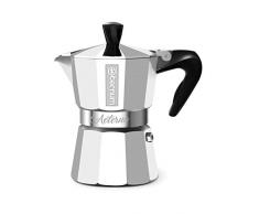 Bialetti 0005091 Espressokocher Aeterna für 1 Tasse, Aluminium, Silber, 30 x 20 x 15 cm