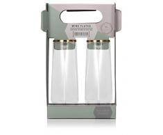 NPW Champagner Flöte Gläser von Wir Leben so, transparent, Set von 2