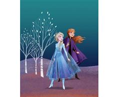 Komar Disney Wandbild Frozen Sisters | Kinderzimmer, Babyzimmer, Dekoration, Kunstdruck | ohne Rahmen | WB071-40x50 | Größe: 40 x 50 cm (Breite x Höhe)