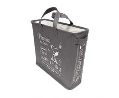 PEANUTS SENKO Wäschekorb Snoopy grau M 87672