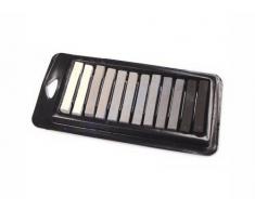 Pastellkreide, Grau, 12 Stück