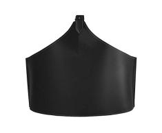 MINA: Kaminholzkorb aus Leder, farbe Schwarz, Holzkorb, Feuerholzkorb, Brennholzkorb, Exlusivdesign aus Italien by LIMAC DESIGN