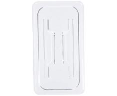 Garcia de Pou Deckel für Gastronom Pfannen, 32,5 x 17,6 cm, Polycarbonat, 32,5 x 17,6 x 30 cm