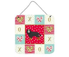 Carolines Treasures Cavalier King Charles Spaniel Love Türaufhänger, Wanddekoration, mehrfarbig