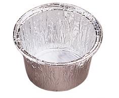 Garcia de Pou 100 Einheit Bakery Behälter in Box, 85 ml, 7 x 3,8 cm, Aluminium, Silber, 7 x 7 x 3,8 cm