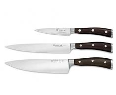 Wüsthof 1070560302 Ikon Messerset, Edelstahl