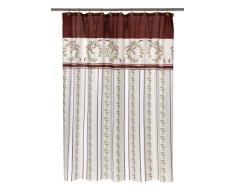 Carnation Home Fashions Viktorianischer Weihnachten Stoff Vorhang für die Dusche