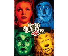 Ata Boy Magnet für Kühlschrank und Schließfächer, 6,4 x 8,9 cm 2.5 x 3.5 Color Block Portraits