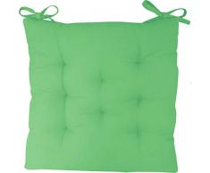 Deco&Co Stuhlkissen, Baumwolle, Menthol, Einheitsgröße