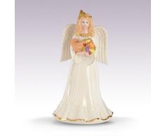 Lenox Thanksgiving Engel mit Füllhorn Feines Porzellan Collectible Figur