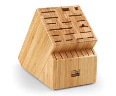 Cooks Standard 02665 Messerblock, 25 Schlitze, Bambus