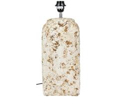 Better & Best Stehleuchte, Beige, gebeizt, Maße 18 x 18 x 37 cm, Material: Zement,