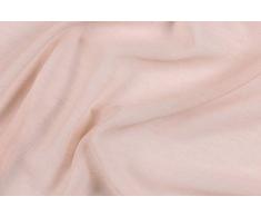 Linder Scheibengardine, 100% Polyester, Rosa, 45 x 180 cm