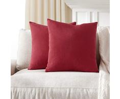 Foindtower Dekorative klassische Buffalo Überwurf-Kissenbezüge Baumwolle neutral kariert kariert kariert Gingham Kissenbezug Casual Rustikal Bauernhaus Modern Retro Dekoration für Sofa Schlafzimmer Stuhl Auto 45,7 x 45,7 cm,