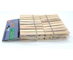 ESSENTIALS Wäscheklammern, Holz, 36 Stück