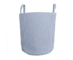 Dcasa Wäschekorb, gestreift, für Zuhause, Unisex, für Erwachsene, Mehrfarbig (Mehrfarbig), Einheitsgröße