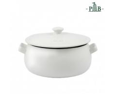 SAPORI Auflaufform 26 cm x H13 cm weiß