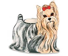 Rescue Me Now Pavilion Geschenk, Yorkshire Terrier Übertopf Vase, 9 hoch