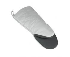 Metaltex Ofenhandschuhe, mit Antirutsch-Griff, Baumwolle, grau, 30 cm
