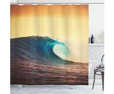 ambesonne Polyester-Decor Kollektion-Badezimmer Dusche Vorhang, Textil, Multi 15, 69W x 70L