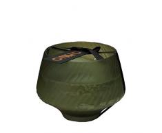 Onno Leaves Duftkerze, Glas, grün, 21cm