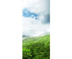 PeelitStickit id-013 60 Breite x 130 cm Höhe Jungle Forest Hohe Qualität Vinyl Wand Wandbild Tapete