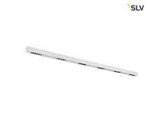 SLV Q-LINE CL, LED Indoor Deckenaufbauleuchte, 2m, BAP, silber, 4000K Leuchte, Aluminium, 85 W, grau