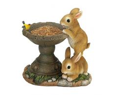 Summerfield Terrace 10018695 Vogelfutterstation Playful Bunnies, Mehrfarbig