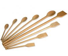 OGLINA Set 10 Palette aus Holz 45 Küchenutensilien