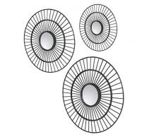 Silverwood Wall Mirrors Wandspiegel, Eisen, Gunmetal Grey