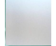 Coavas Fensterfolie, Nicht klebend, mattiert, Sichtschutz, Fenster-Aufkleber, Selbstklebende Vinylfolie, für Badezimmer, Büro, Meeting, Wohnzimmer (matt, Weiß, 45 x 200 cm)