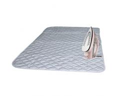 Ruibo magnetisch Bügeleisen Matte Decke Bügelbrett Ersatz, Board Alternative Cover/gesteppt Waschmaschine Trockner hitzebeständig Pad/tragbar Bügelbrett Abdeckung/Matte grau 83,8 x 45,7 cm