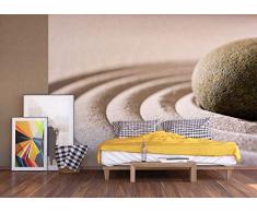 AG Design FTxxl 1425 Zen Stein, Papier Fototapete - 360x255 cm - 4 teile, Papier, multicolor, 0,1 x 360 x 255 cm
