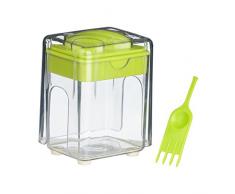 Premier Housewares Küchenwaage, Rot, Edelstahl, 3kg