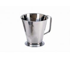 DE BUYER Messbecher, Edelstahl, Silber, 18 x 13.8 x 13.4 cm