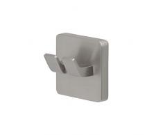 Tiger Dock Haken groß, schrauben Handtuchhaken aus gebürstetem Edelstahl, B x H x T: 4,9 x 4,9 x 3,2 cm