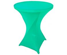 goldstream Point 81,3 cm Spandex Cocktail Tischdecke rund klappbar, Stretch aqua