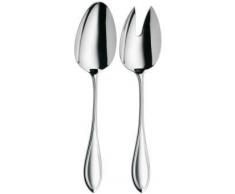 WMF Salatbesteck 2-teilig Premiere Salatgabel Servierlöffel Cromargan protect Edelstahl rostfrei poliert extrem kratzbeständig