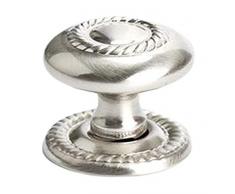Berenson Advantage 1 Möbelknauf, Pilzdesign, 3,8 cm Durchmesser, gebürstetes Nickel