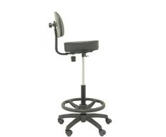 Piqueras Y Crespo (PIQU7) Hocker Felgen Kunstleder schwarz Leiter, Einheitsgröße