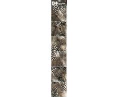 Plage 260528 Smooth - Tiles Fliesen Sticker Vogel, 6 Bogen, Vinyl, grau, 15 x 0,1 x 15 cm