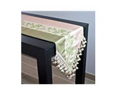 Sherry Kline Tischläufer, Efeu, Pfirsich 13 X 72 Mehrfarbig