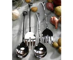 Elk Lighting SERVER011/S2 Salatbesteck, Einheitsgröße, poliert