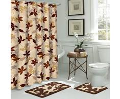 Bath Fusion Blowing Leaves Duschset, 15-teilig